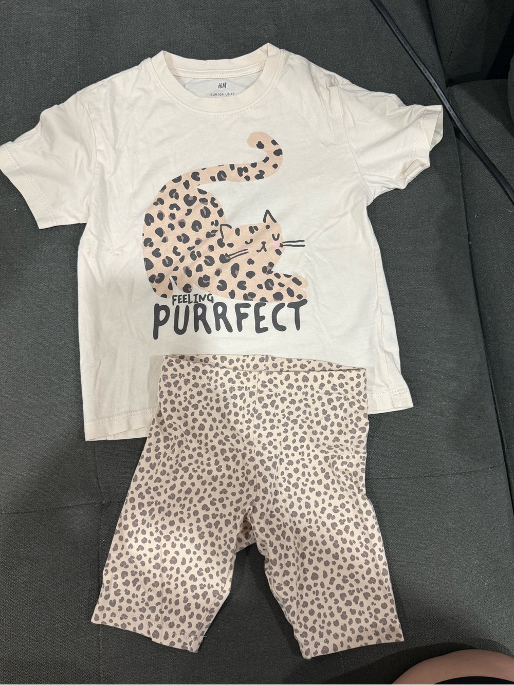 H&M shorts set